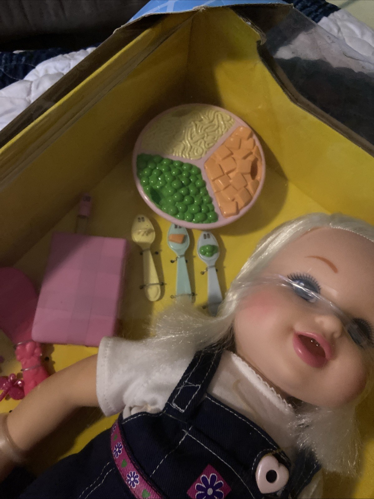 Vintage 2001 Toddler Tabitha Interactive Doll New In Box