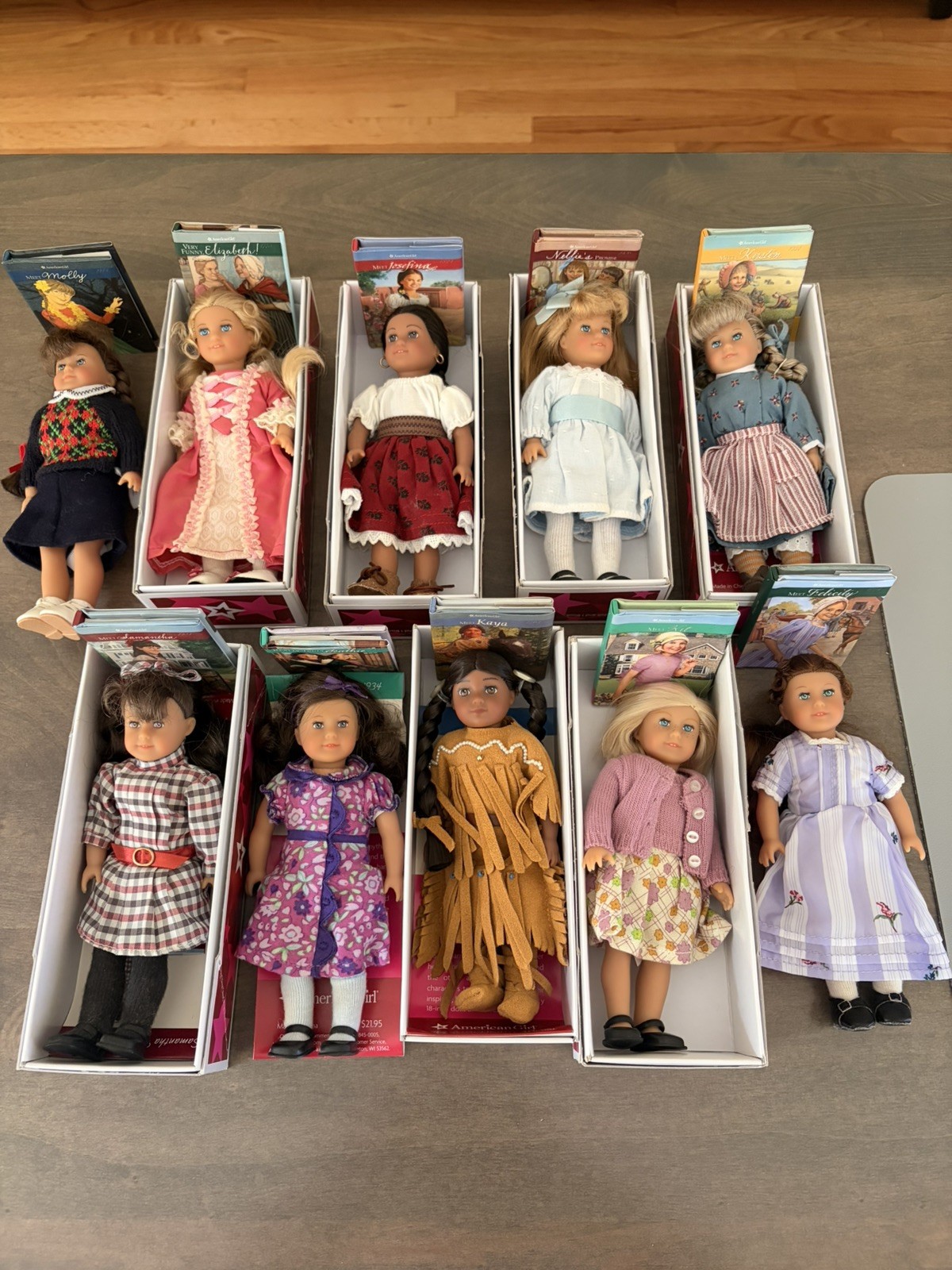 American Girl BeForever Mini Doll Bundle 10 Dolls