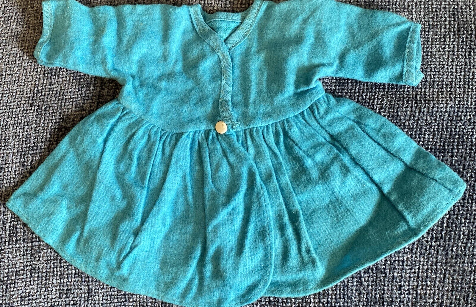 Vintage Cotton Dress For 50’s Hard Plastic Or Composition Doll