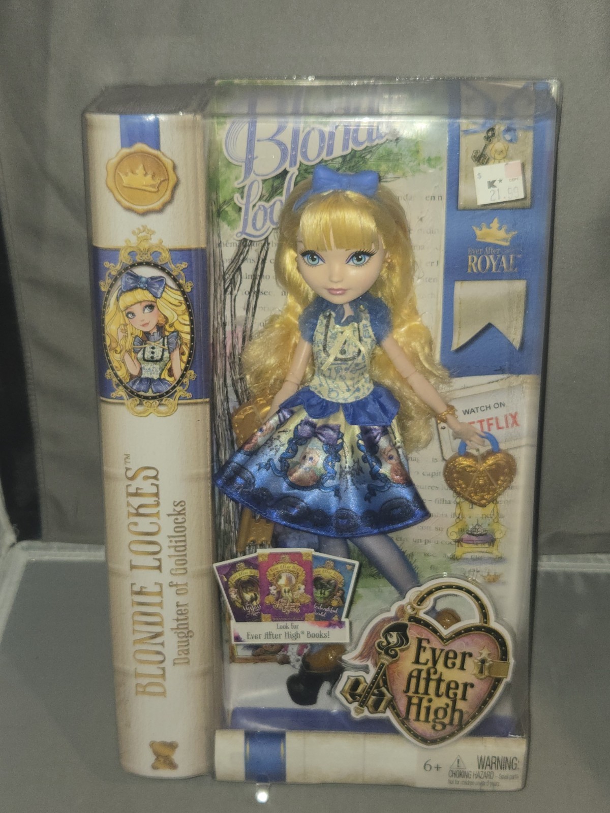 Ever After High Blondie Lockes Doll First Chapter Wave 1 2013 NEW NIB RARE!