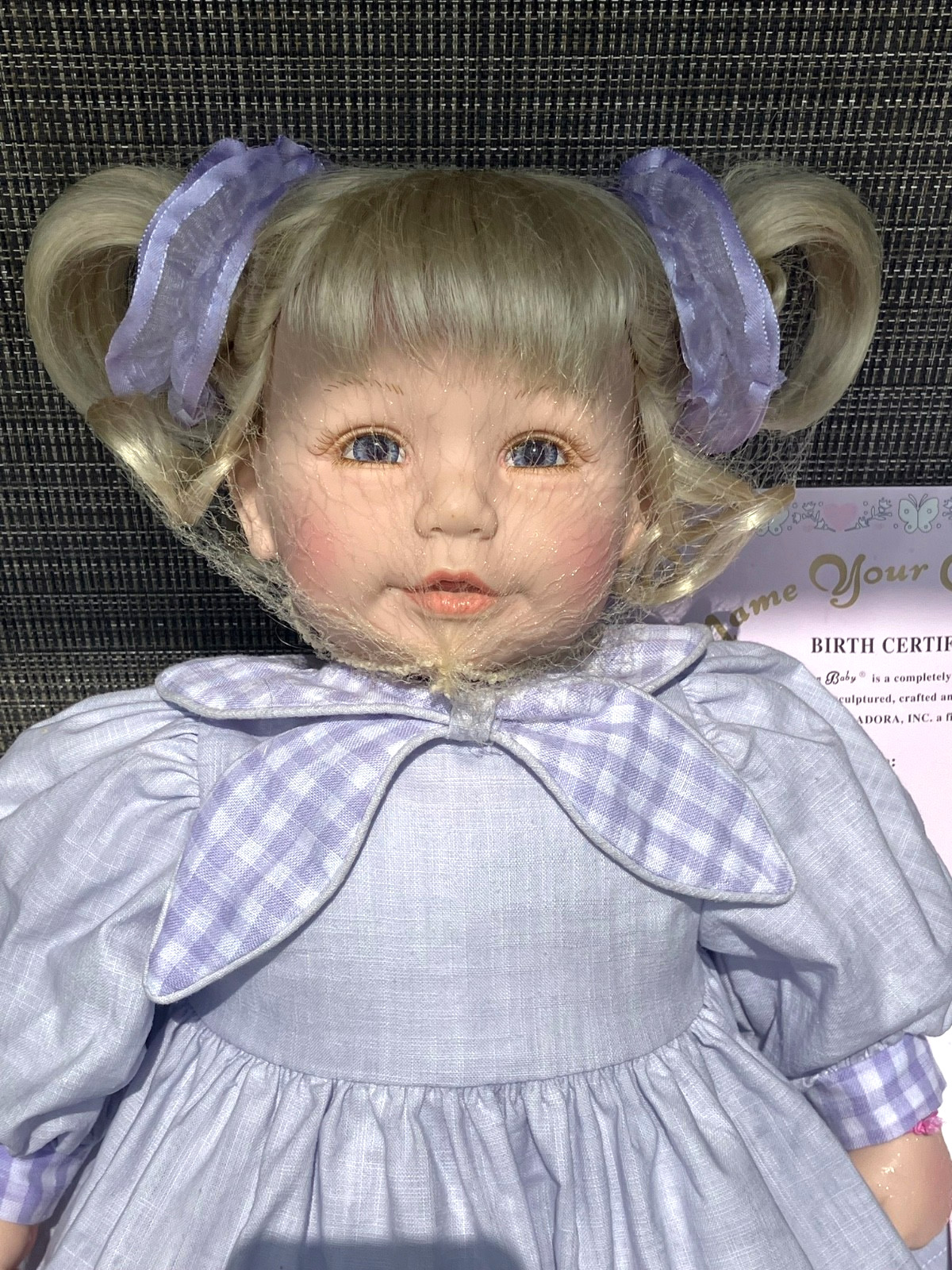 Adora Original Doll Name Your Own Baby Blue Eyes, Blonde Hair – Collector’s Club