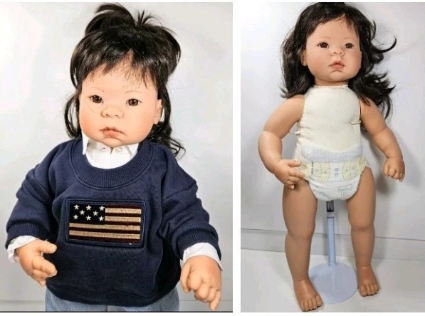 Lee Middleton doll “Li Ying Comes Home” 2004 Doll # 936 22″ Full Limbs