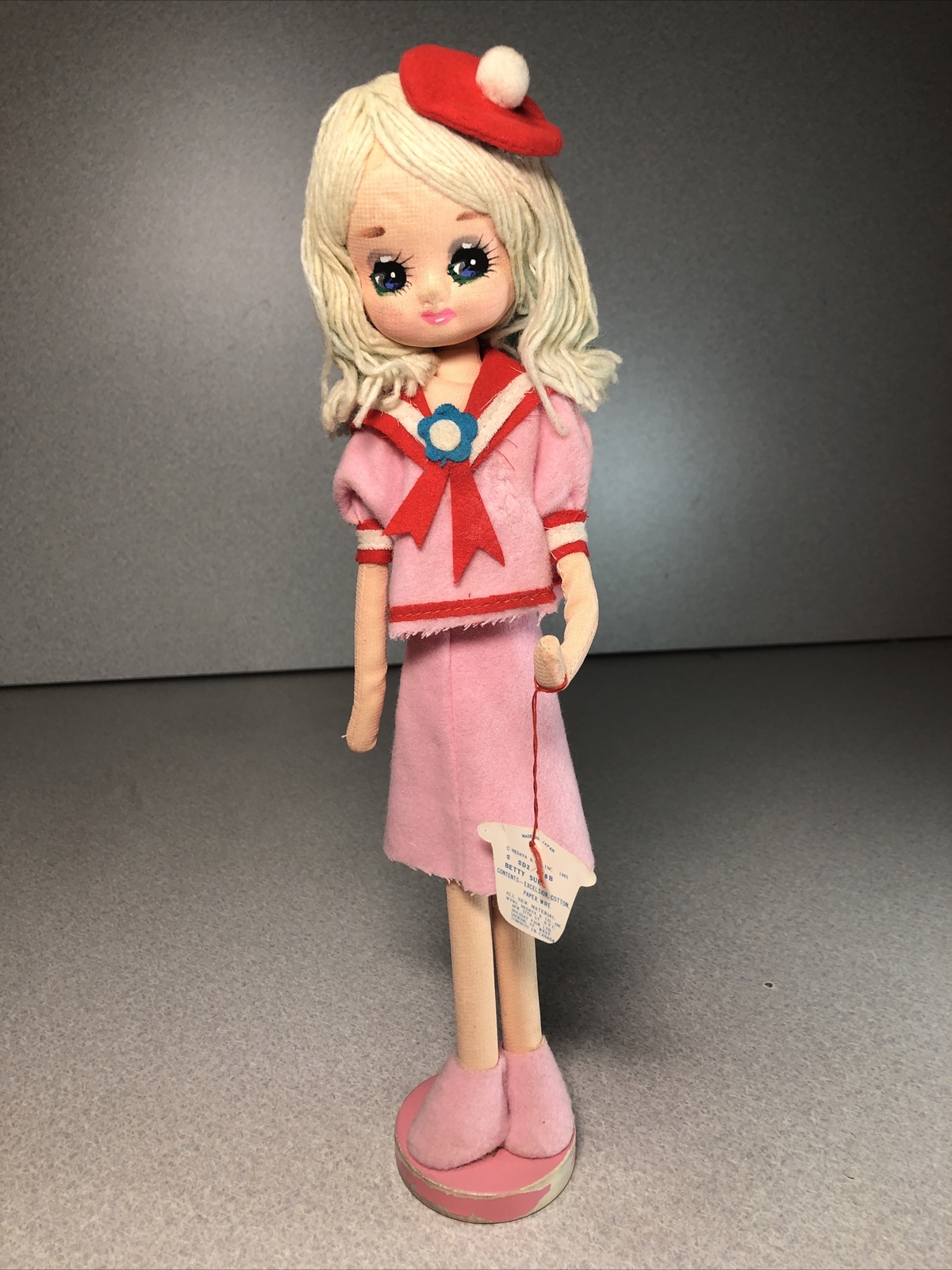 VHTF 1965 HOLIDAY FAIR DOLL Hedaya BETTY SUE #D2 / 478B WITH TAG!
