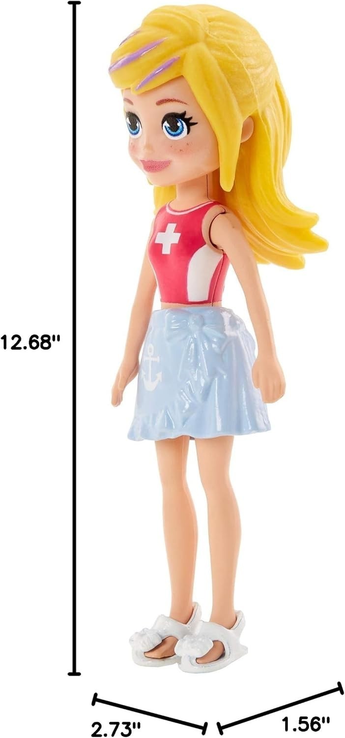 Polly Pocket Impulse Doll Multicoloured Figurine for Imaginative Play
