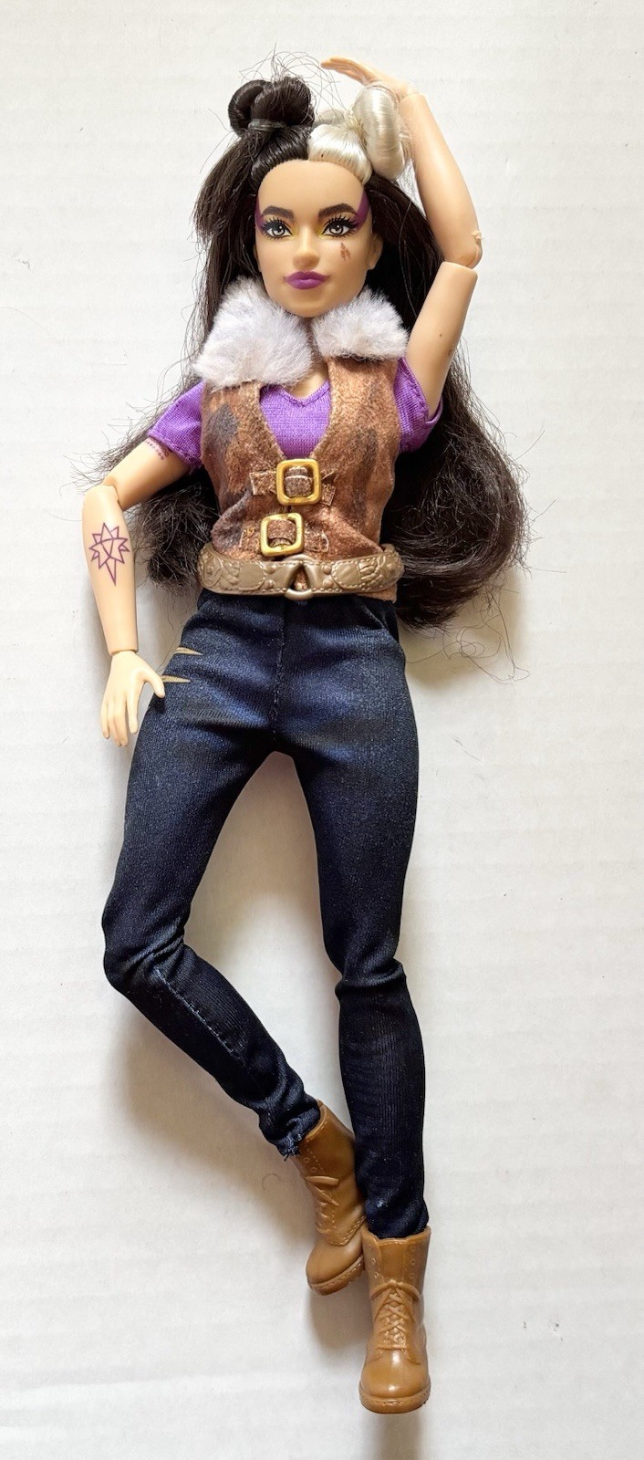Mattel Disney Zombies 2 Wynter Barkowitz Dressed Articulated Werewolf Doll