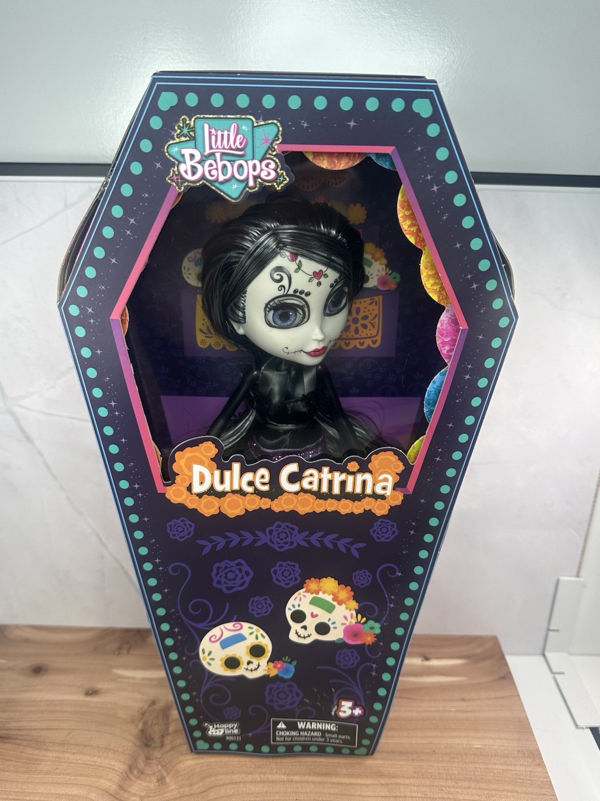 Little Bebops Dulce Catrina 10” Day Of The Dead Doll By Happy Line NIB